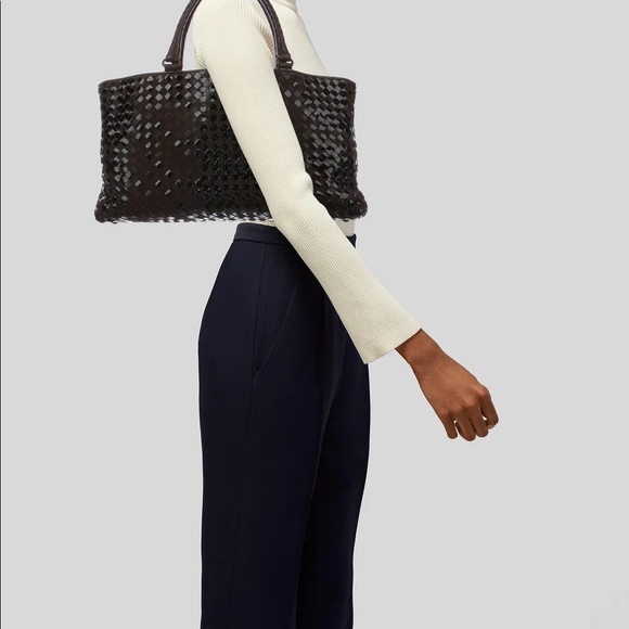 Bottega Veneta Handbags - Bottega Veneta Intrecciato Rugiada Shopper Tote